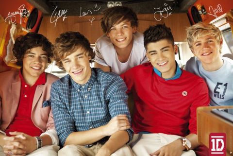  Direction Poster on One Direction Poster Commercial 1 Red   Ebay