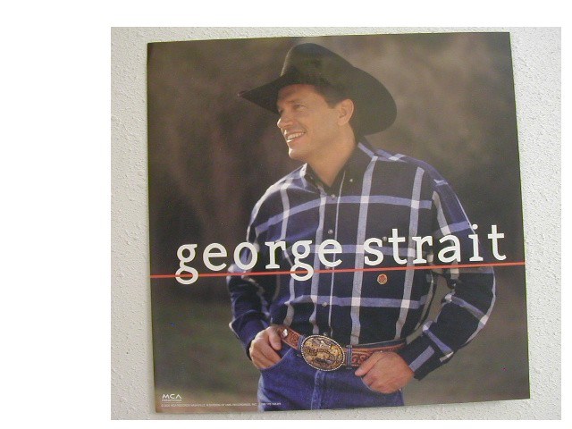 George Strait Poster Flat 2 sided  